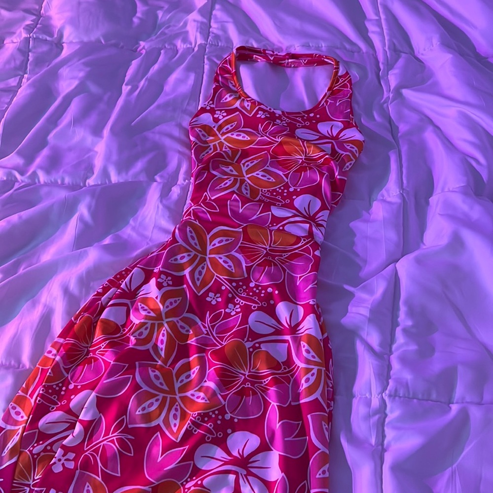 Hawaiian Halter dress